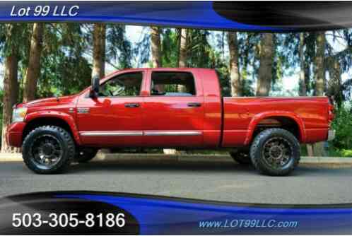 2008 Dodge Ram 2500 Laramie 4X4 MEGA CAB 6. 7L CUMMINS Leather Moon 20S