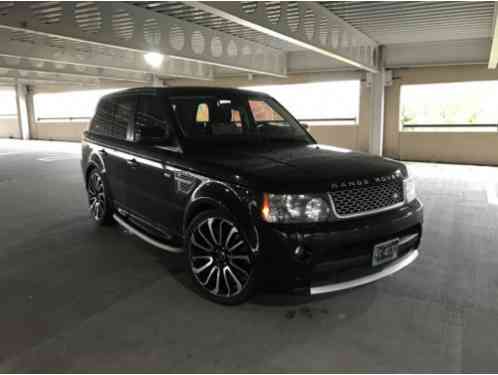 2010 Land Rover Range Rover Sport Range Rover Autobiography supercharged
