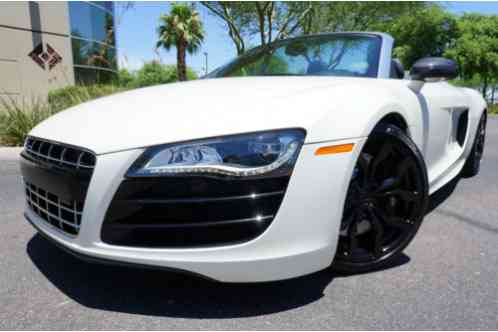 2011 Audi R8 11 R8 5. 2L V10 Quattro Spyder Convertible