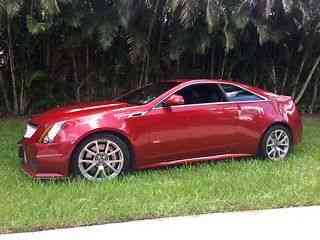 2011 Cadillac CTS Black interior