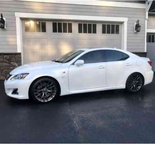 Lexus Is F 2011 White Exterior With Rare White Leather