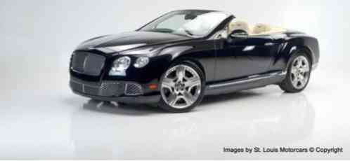 2012 Bentley Continental GT Mulliner Driving Specification