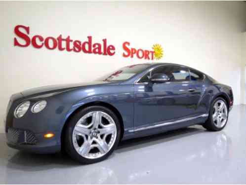 2012 Bentley Continental GT ONLY 13K MILES, BEAUTIFUL THUNDER METALLIC, FULLY
