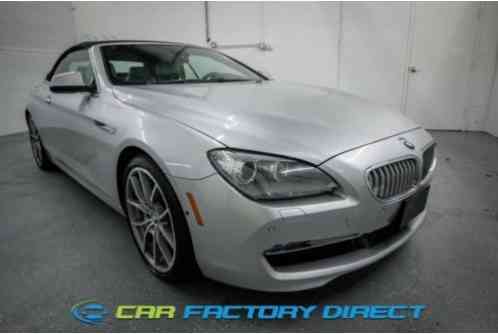 2012 BMW 6-Series 650i Navigation Camera Driver Assistance Package