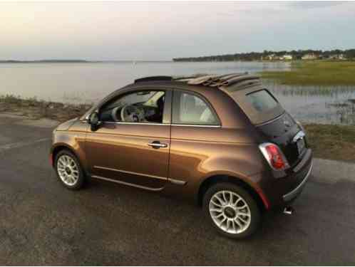 Fiat 500 Lounge convertible (2012)