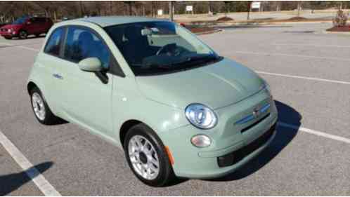 2012 Fiat 500 Sport edition