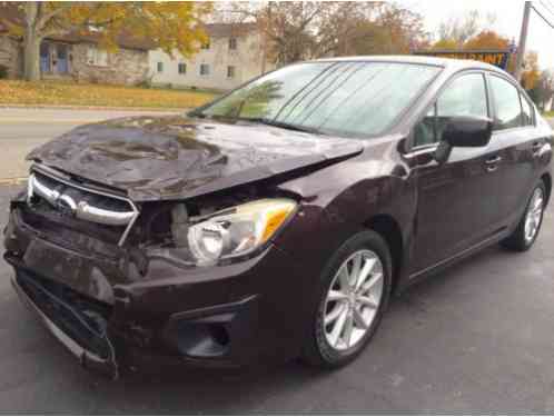 Subaru Impreza 4 DOOR SEDAN (2012)