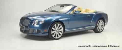 Bentley Continental GT -- (2013)