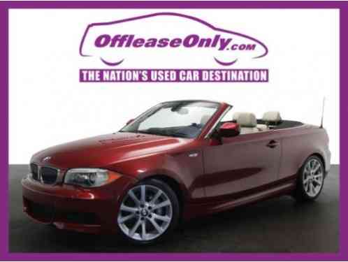 2013 BMW 1-Series 135i Convertible RWD