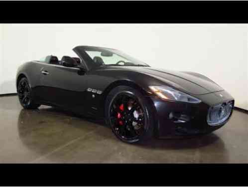 2013 Maserati Gran Turismo Convertible 2-Door