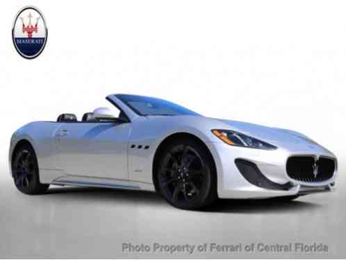 2013 Maserati Gran Turismo Sport Convertible 2-Door
