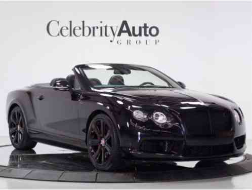 Bentley Continental GT C V8 S $241K (2014)