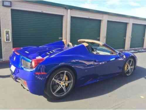 Ferrari 458 SPIDER (2014)