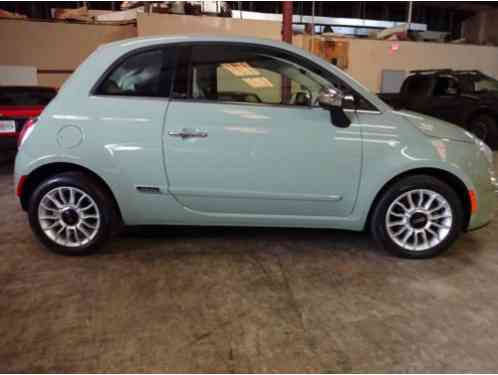 Fiat 500 c Lounge Convertible (2014)