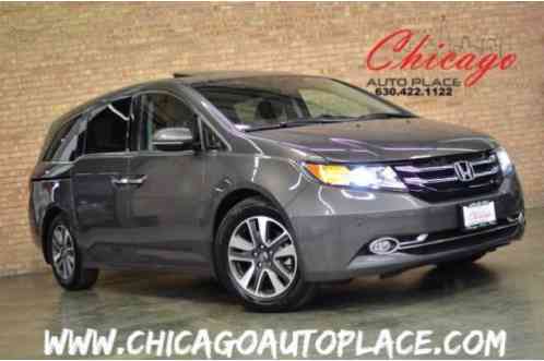 2014 Honda Odyssey Touring Elite 1 OWNER NAVI BACKUP CAM REAR TV LOAD