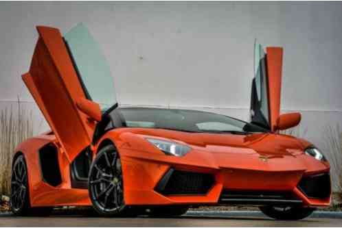 2014 Lamborghini Aventador --