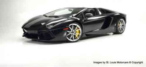 2014 Lamborghini Aventador Roadster --