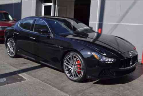 2014 Maserati Ghibli S Q4 Sedan 4-Door