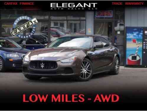 2014 Maserati Ghibli S Q4 Sedan 4-Door