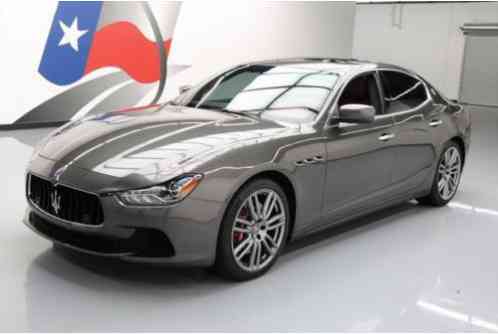 2014 Maserati Ghibli S Q4 Sedan 4-Door