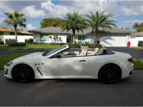 2014 Maserati Gran Turismo MC Convertible 2-Door