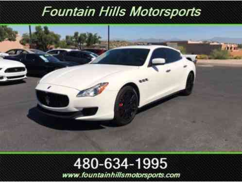 2014 Maserati Quattroporte S Q4 Sedan 4-Door