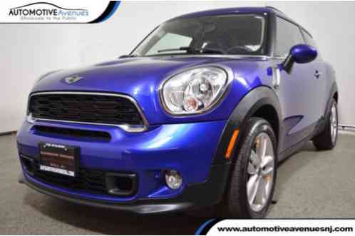 2014 Mini Paceman S ALL4