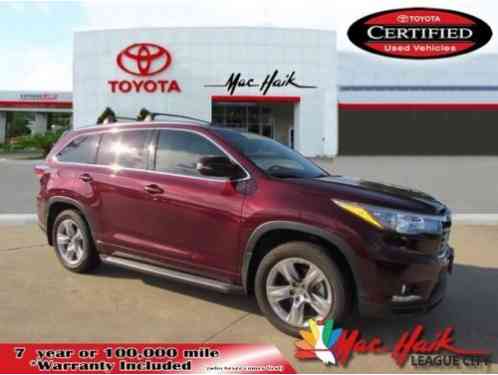 Toyota Highlander Limited (2014)