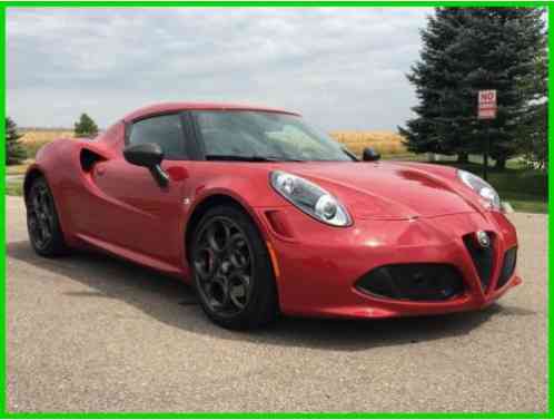 2015 Alfa Romeo 4C