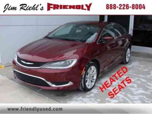 2015 Chrysler 200 Series 4dr Sdn Limited FWD