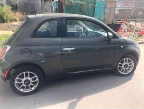 Fiat 500 green (2015)