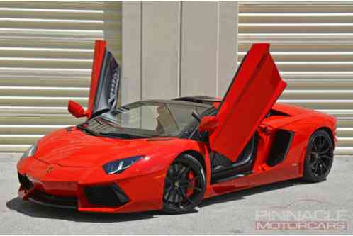 2015 Lamborghini Aventador LP700-4 Roadster! Rare Color! Loaded!