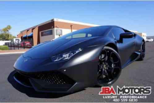 2015 Lamborghini Huracan 15 Huracan LP610-4 AWD V10 Coupe MATTE BLACK