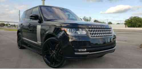 2015 Land Rover Range Rover HSE