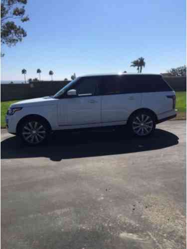 2015 Land Rover Range Rover Supercharged Sport Utility 4-Door