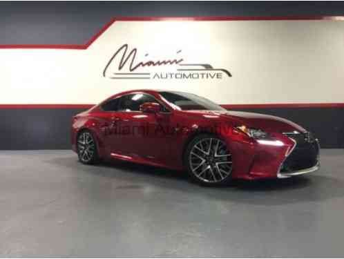 2015 Lexus RC 350 F-Sport RWD