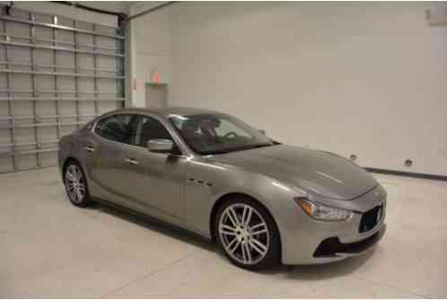 2015 Maserati Ghibli S Q4 Sedan 4-Door