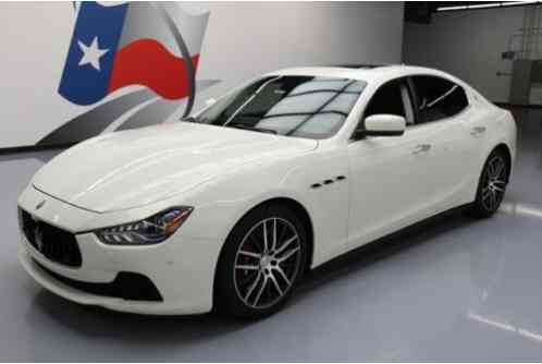 2015 Maserati Ghibli S Q4 Sedan 4-Door