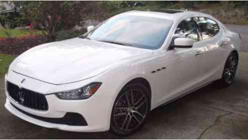 2015 Maserati Ghibli Touring Package, Shift Paddles, 19 Proteo Sport Rims