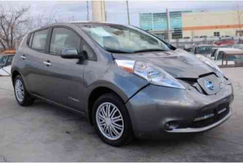 Nissan Leaf S Salvage Rebuilder (2015)