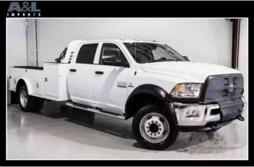 2015 Ram 5500HD 4X4 CM Service Utility Bed