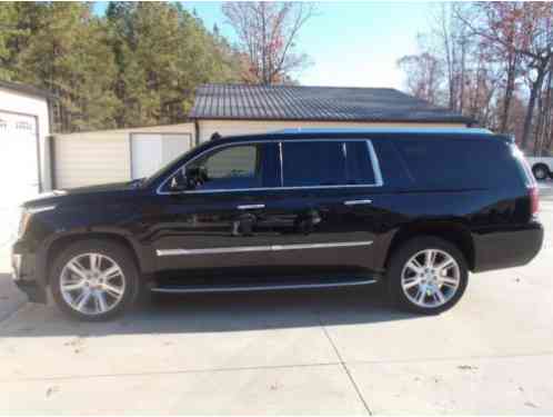 2016 Cadillac Escalade BLACK