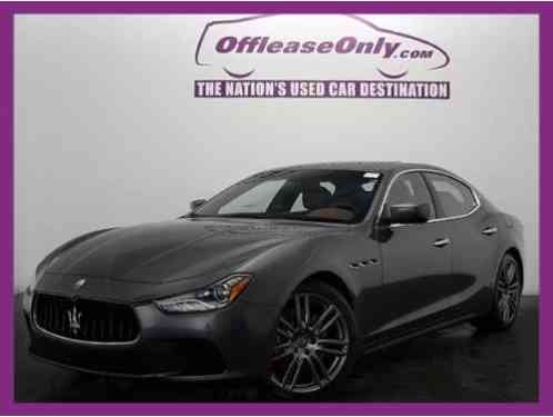 2016 Maserati Ghibli S Q4