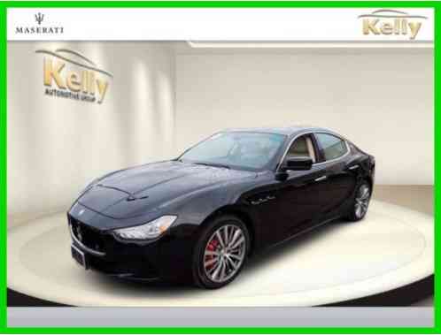 2016 Maserati Ghibli S Q4 All-wheel Drive Sedan