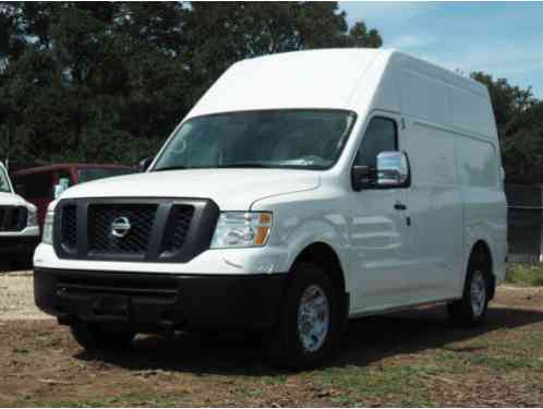 2016 Nissan NV 2500SV Highroof Cargo Van w/Tech Rear/Side Glass