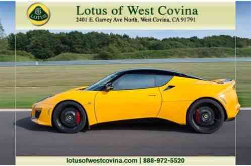 2017 Lotus Evora 400 2+2 6-Speed Manual