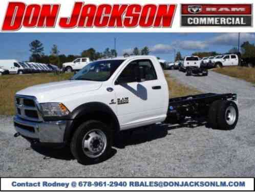 2018 Ram 5500 5500 4X4 Chassis Cab