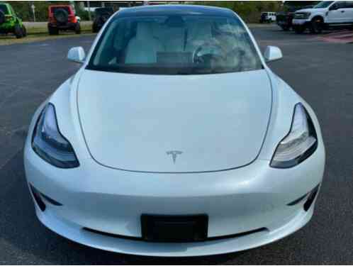 2019 Tesla Model 3 MODEL 3 WHITE/WHITE AUTOPILOT SELF DRIVING