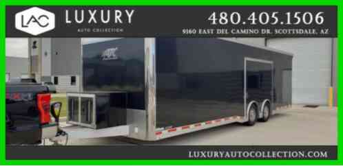 2020 Other Makes Quest Enclosed Car Hauler 28' | Awning / Cabinets / Winch