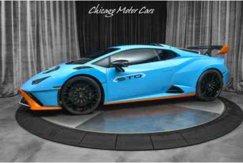 2021 Lamborghini Huracan STO Coupe LOADED! Full Exterior Carbon Pack! Dark Chro